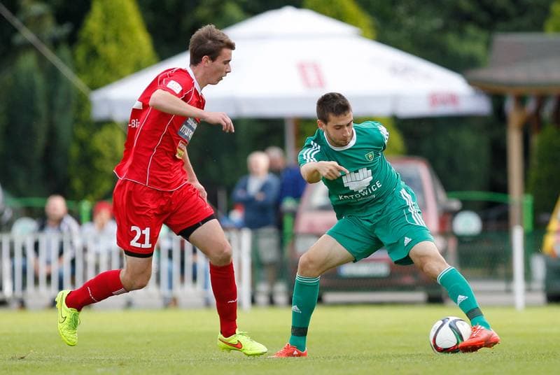Football. Friendly Match. Podbeskidzie Bielsko Biala - GKS Katowice. 10.07.2015