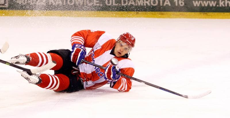 Ice Hockey. Polska Hokej Liga. HC GKS Katowice - Cracovia Krakow. 19.10.2014