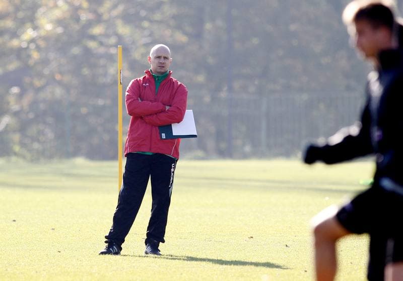 Football. GKS Katowice. Training. 29.10.2014