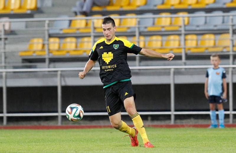 Football. I Liga. Pogon Siedlce - GKS Katowice. 27.08.2015