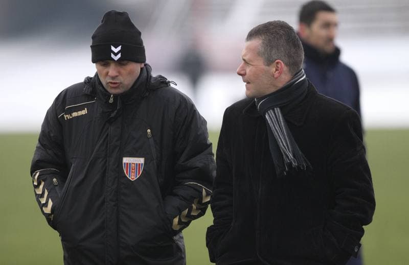 Football. Sparing. Polonia Bytom - Piast Gliwice. 19.02.2011