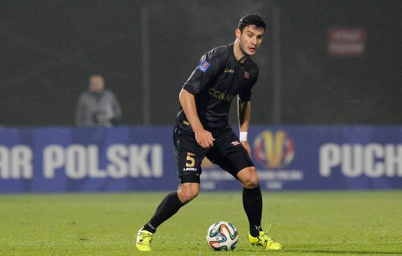 Football. Polish Cup. Zaglebie Sosnowiec - Cracovia Krakow. 27.10.2015