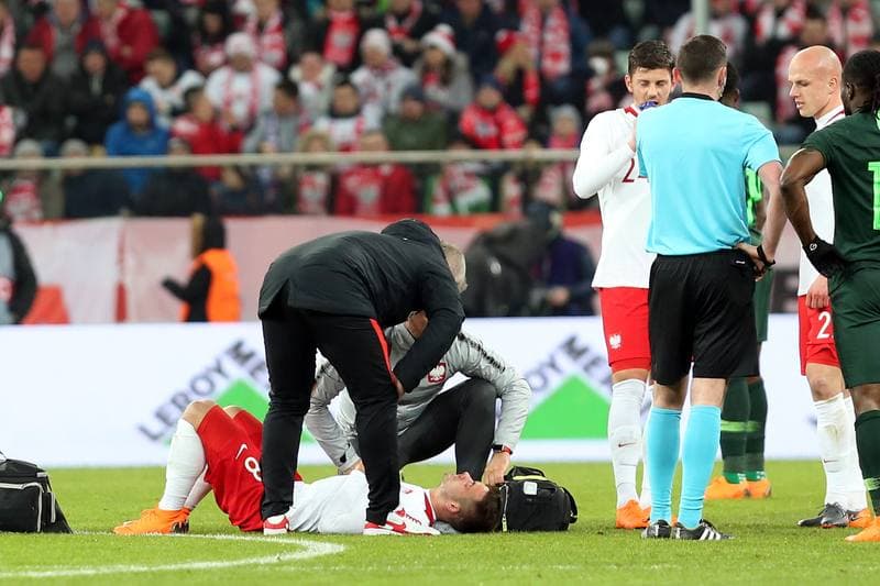 Football. International Friendly. Poland - Nigeria. 23.03.2018
