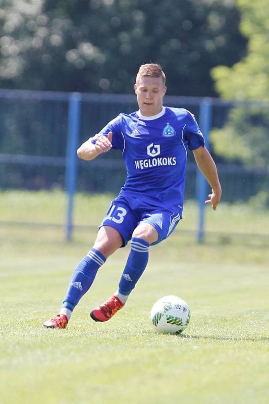 Football. Sparing. Ruch Chorzow - Rakow Czestochowa. 29.06.2016
