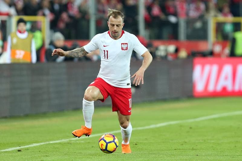 Football. International Friendly. Poland - South Korea. 27.03.2018