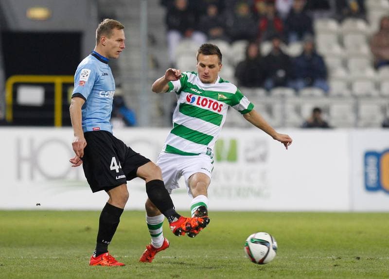 Football. T-Mobile Ekstraklasa. Cracovia Krakow - Lechia Gdansk. 04.12.2013