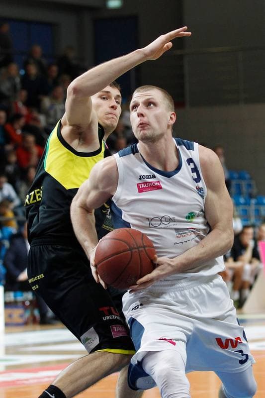 Basketball. Tauron Basket Liga. MKS Dabrowa Gornicza - Siarka Tarnobrzeg. 03.01.2016