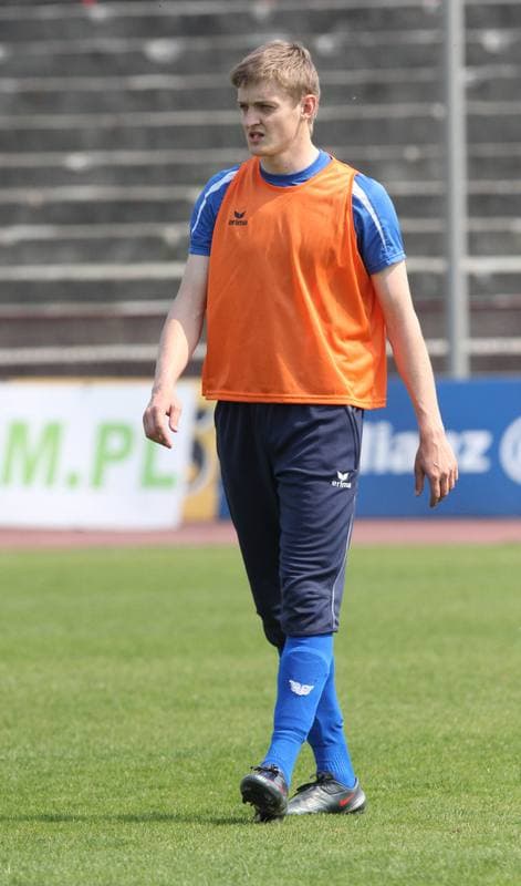 Football. Gornik Zabrze. Training. 11.01.2011