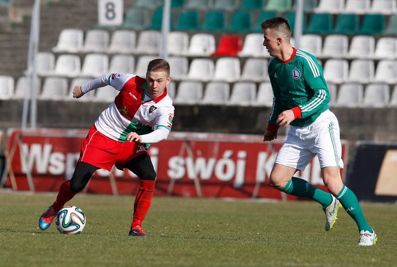 Football. Friendly Match. Zaglebie Sosnowiec - Legia II Warsaw. 21.02.2015