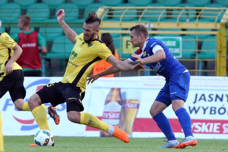 Football. Fortuna I Liga. GKS Katowice - Podbeskidzie Bielsko-Biala. 21.07.2018