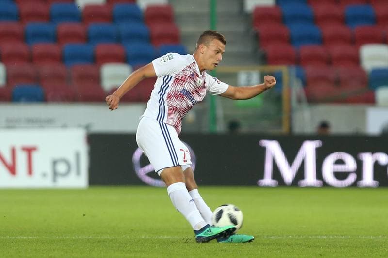 Football. UEFA Europa League. Gornik Zabrze - AS Trencin. 26.07.2018