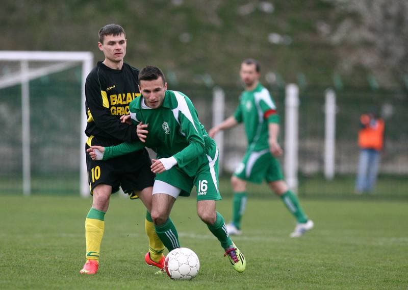 Football. III Liga. Grunwald Ruda Slaska - Skalnik Gracze. 18.04.2015