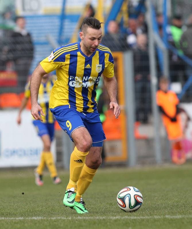 Football. I Liga. MKS Kluczbork - Arka Gdynia. 26.03.2016