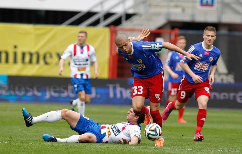Football. T-Mobile Ekstraklasa. Piast Gliwice - Podbeskidzie Bielsko Biala. 24.05.2015