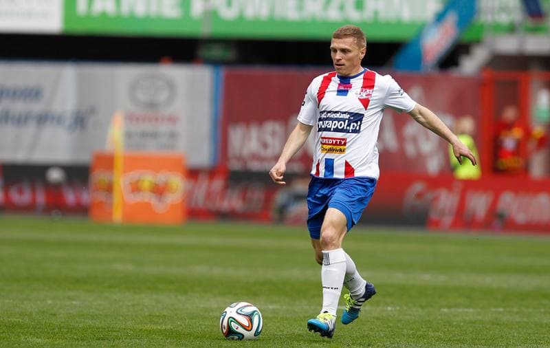 Football. T-Mobile Ekstraklasa. Piast Gliwice - Podbeskidzie Bielsko Biala. 24.05.2015