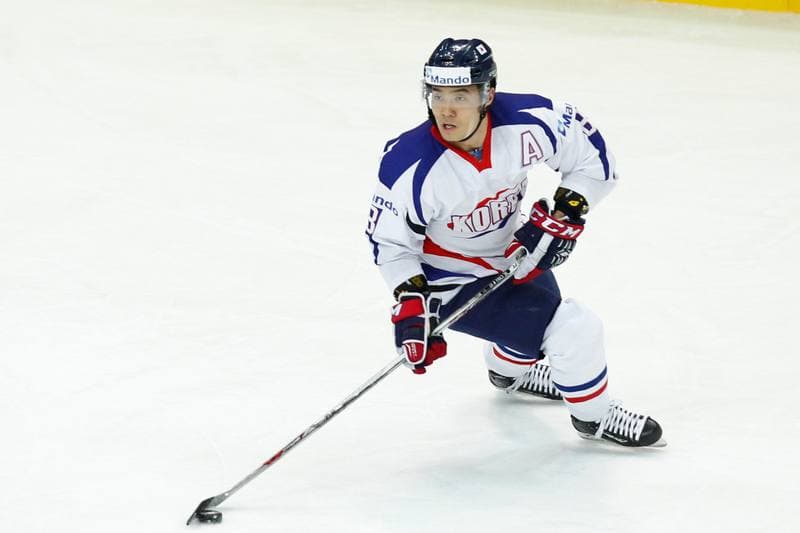 Ice Hockey. World Championship Division 1A. Slovenia - Korea. 27.04.2016