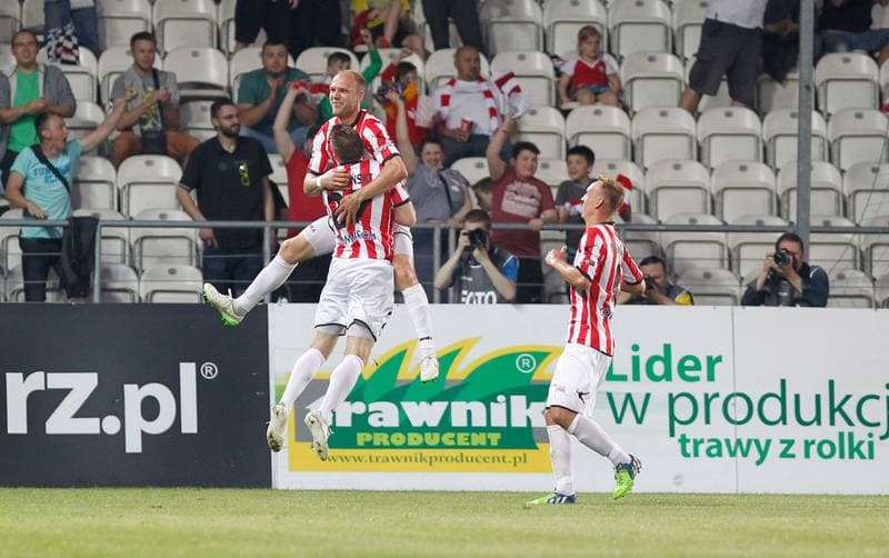 Football. T-Mobile Ekstraklasa. Cracovia Krakow - Ruch Chorzow. 02.06.2015