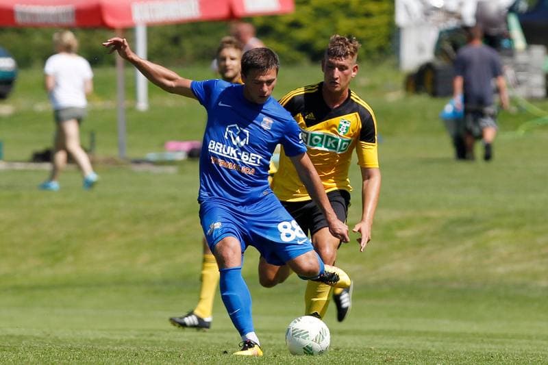 Football. Sparing. Bruk-Bet Termalica Nieciecza - MFK Karvina. 02.07.2016