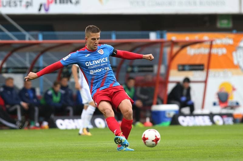 Football. Lotto Ekstraklasa. Piast Gliwice - Wisla Plock. 28.10.2017