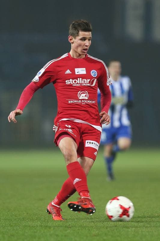 Football. Nice I Liga. Ruch Chorzow - Wigry Suwalki. 22.11.2017