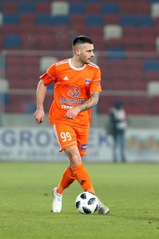 Football. Lotto Ekstraklasa. Gornik Zabrze - Bruk-Bet Termalica Nieciecza. 19.02.2018