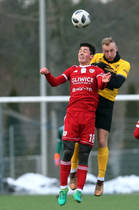Football. Sparing. Piast Gliwice - GKS 1962 Jastrzebie. 18.01.2019