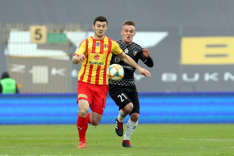 Football. Lotto Ekstraklasa. Zaglebie Sosnowiec - Korona Kielce. 02.03.2019