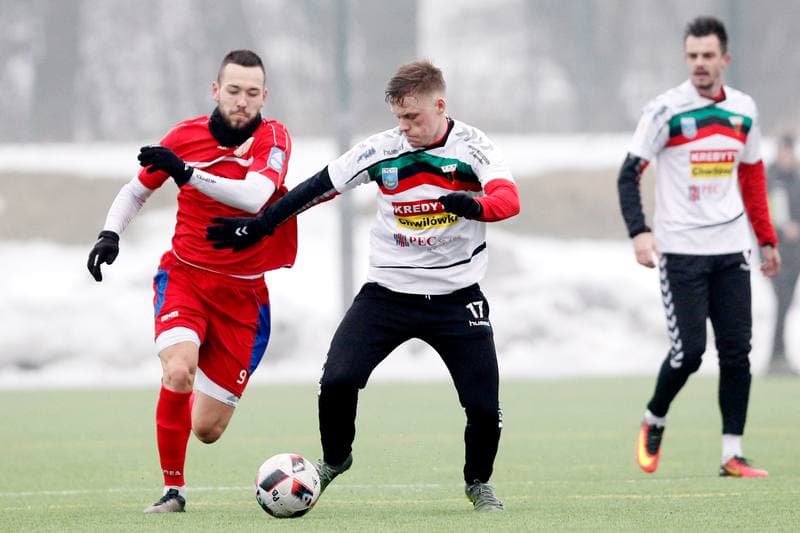 Football. Sparing. Polonia Bytom - GKS Tychy. 04.02.2017
