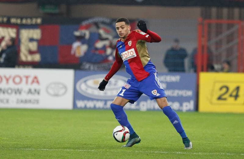 Football. PKO BP Ekstraklasa. Piast Gliwice - Cracovia Krakow. 05.12.2015