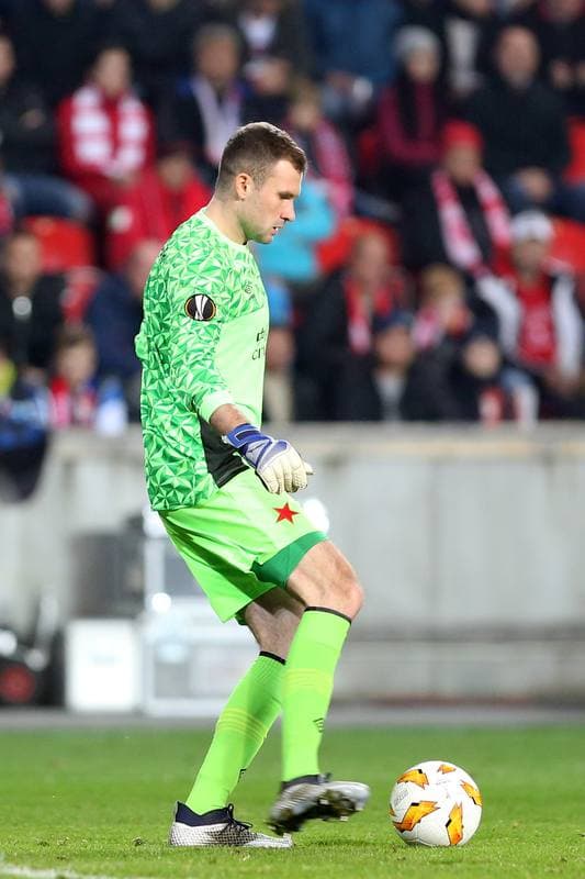 Football. UEFA Europa League. Slavia Prague - FC Copenhagen. 08.11.2018