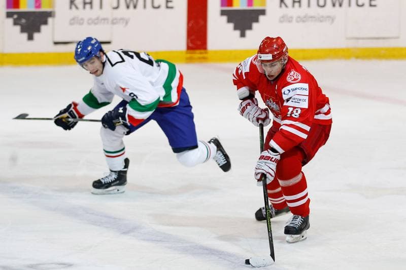 Ice Hockey. EIHC. Poland - Italy. 17.12.2015