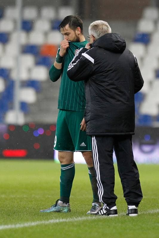 Football. T-Mobile Ekstraklasa. Podbeskidzie Bielsko Biala - Slask Wroclaw. 03.10.2014