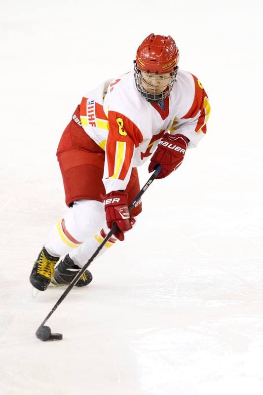 Ice Hockey. Women's World Championship. Italy - China. 12.04.2017