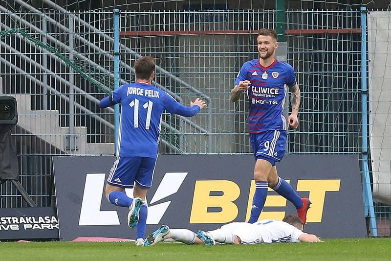 Football. Lotto Ekstraklasa. Piast Gliwice - Wisla Plock. 03.04.2019