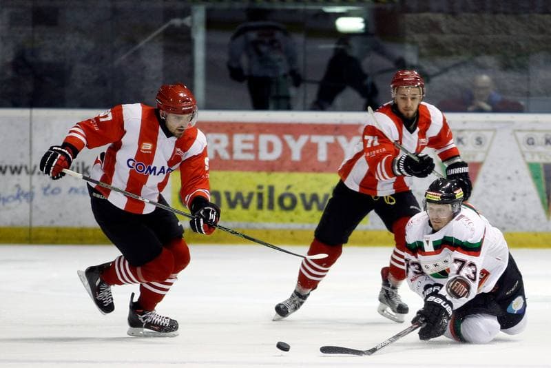 Ice Hockey. Polska Hokej Liga. GKS Tychy - Comarch Cracovia Krakow. 26.01.2016