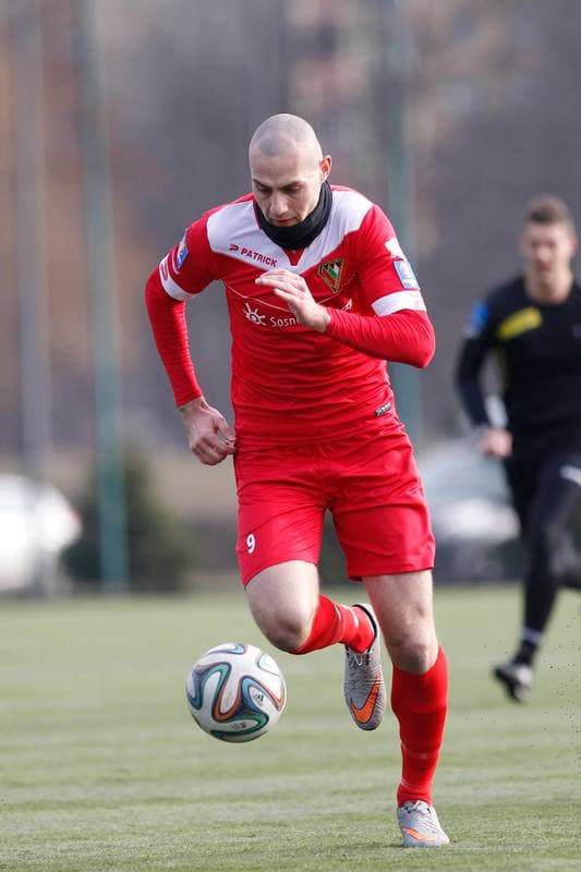 Football. Sparing. Zaglebie Sosnowiec - GKS Tychy. 27.01.2016