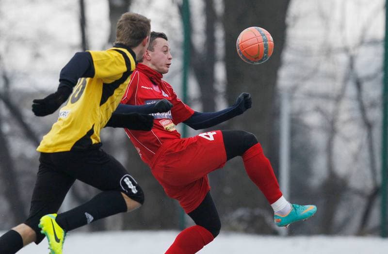 Football. Friendly Match. Podbeskidzie Bielsko Biala - Sandecja Nowy Sacz. 23.01.2014