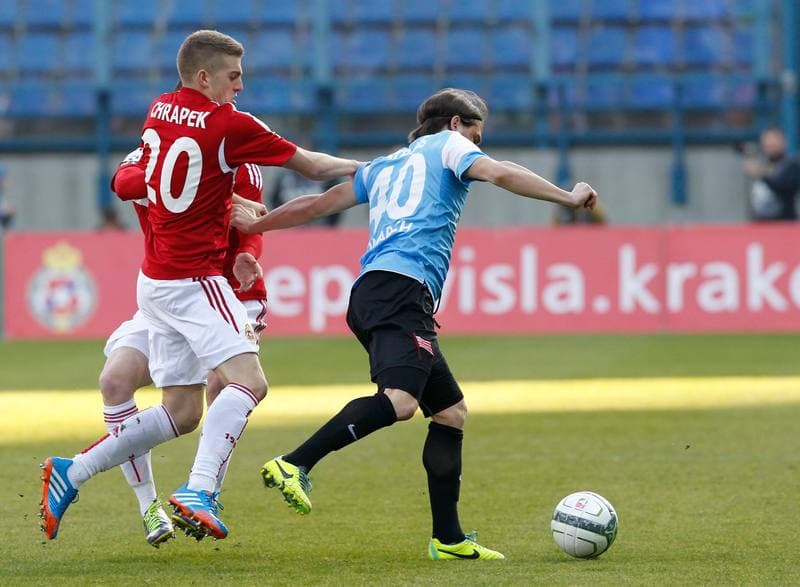 Football. PKO BP Ekstraklasa. Wisla Krakow - Cracovia Krakow. 29.11.2015