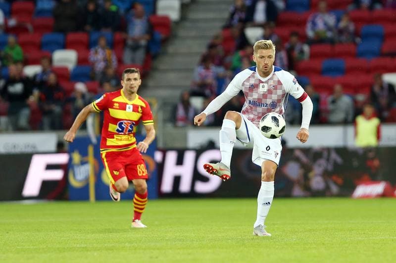 Football. Lotto Ekstraklasa. Gornik Zabrze - Jagiellonia Bialystok. 23.09.2018