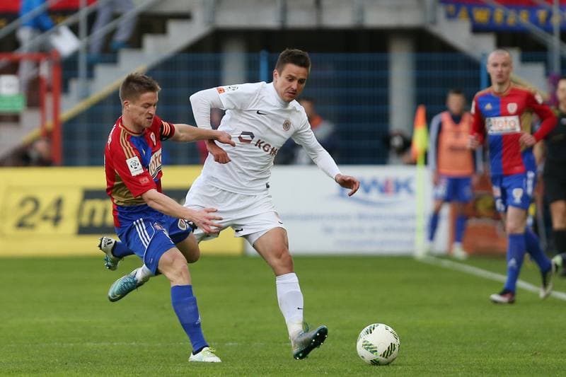 Football. Ekstraklasa. Piast Gliwice - Zaglebie Lubin. 15.05.2016