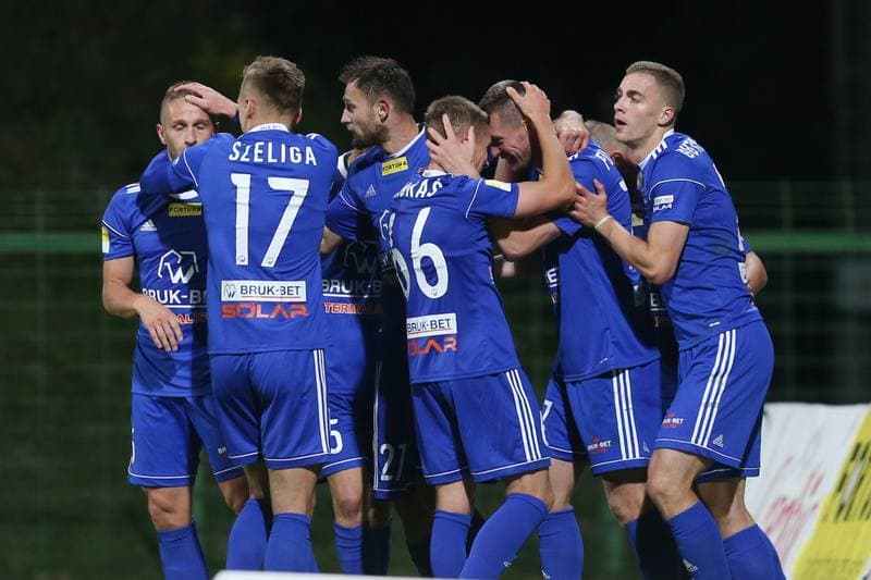 Football. Fortuna I Liga. GKS Katowice - Bruk-Bet Termalica Nieciecza. 29.09.2018