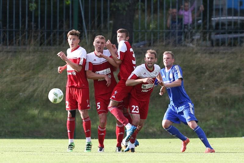 Football. Sparing. Gornik Zabrze - FK Trinec. 06.07.2016