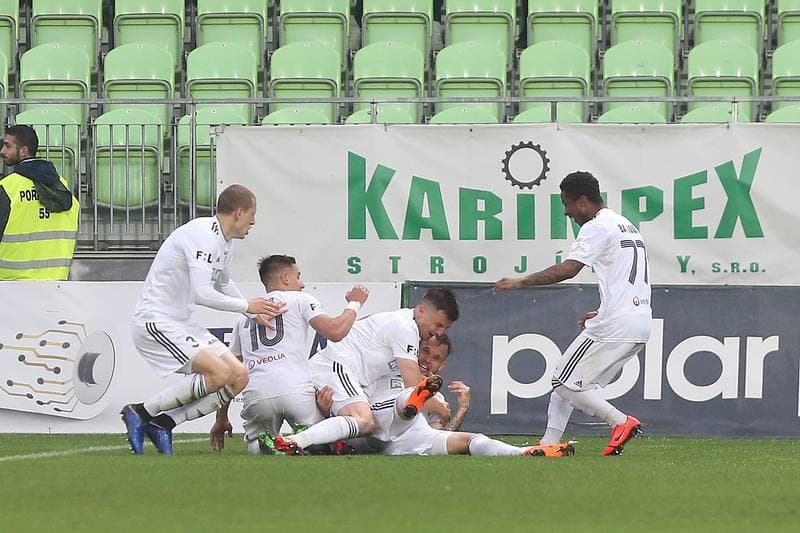 Football. Fortuna:Liga. MFK Karvina - Slovan Liberec. 27.04.2019