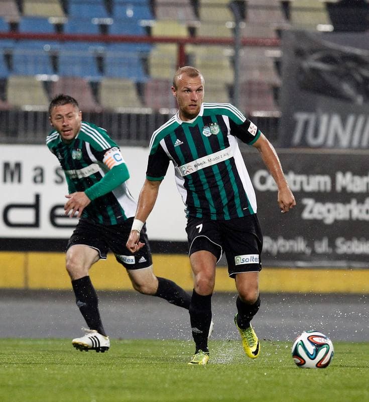 Football. II Liga. Energetyk ROW Rybnik - Wisla Pulawy. 12.09.2014