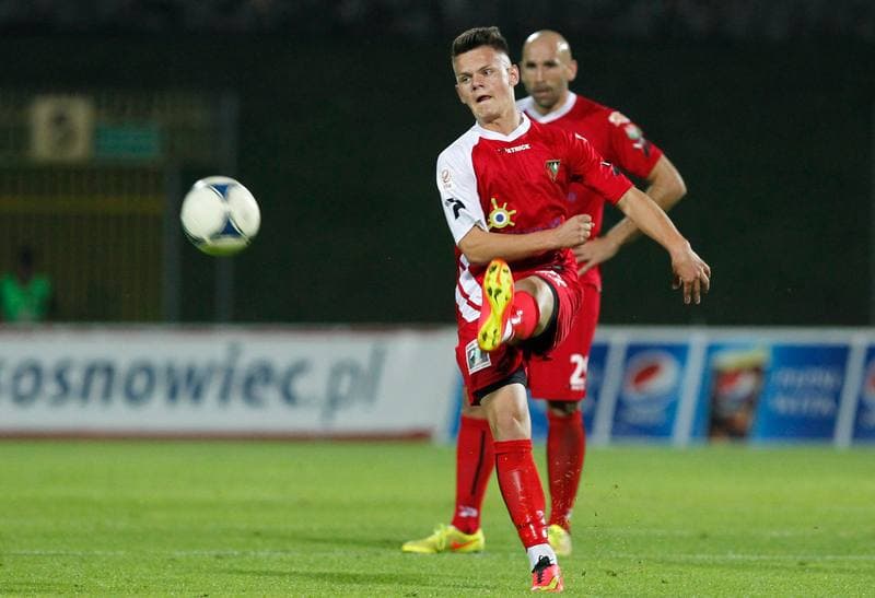 Football. II Liga. Zaglebie Sosnowiec - Siarka Tarnobrzeg. 19.09.2014