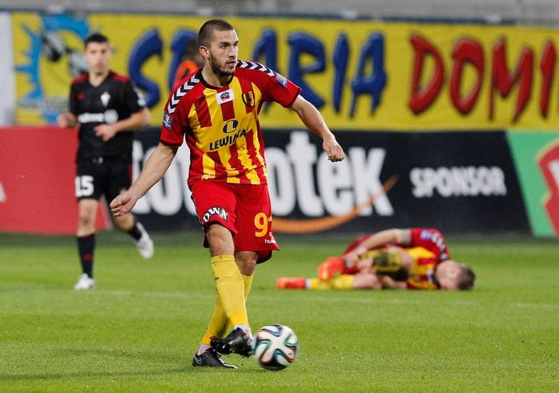 Football. PKO BP Ekstraklasa. Gornik Zabrze - Korona Kielce. 08.11.2015