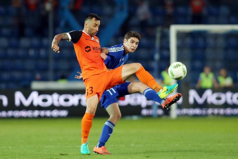 Football. Lotto Ekstraklasa. Ruch Chorzow - Zaglebie Lubin. 30.09.2016