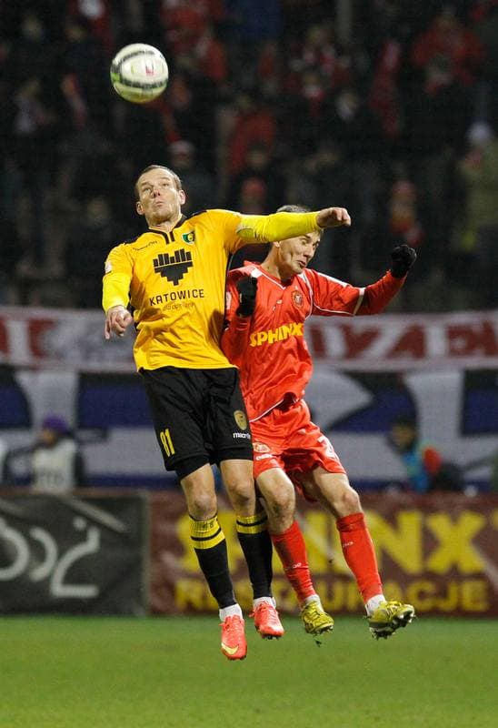 Football. I Liga. Widzew Lodz - GKS Katowice. 22.11.2014