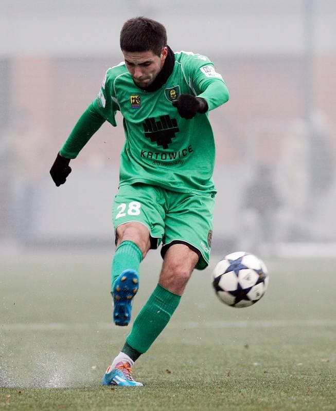 Football. Friendly Match. GKS Katowice - Puszcza Niepolomice. 26.07.2014