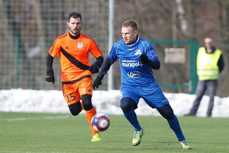 Football. Sparing. MFK Frydek-Mistek - Podbeskidzie Bielsko-Biala. 26.01.2017